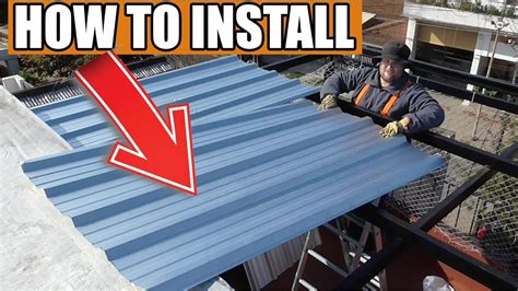 how do you put a metal roof on a house|proper installation of metal roofing.